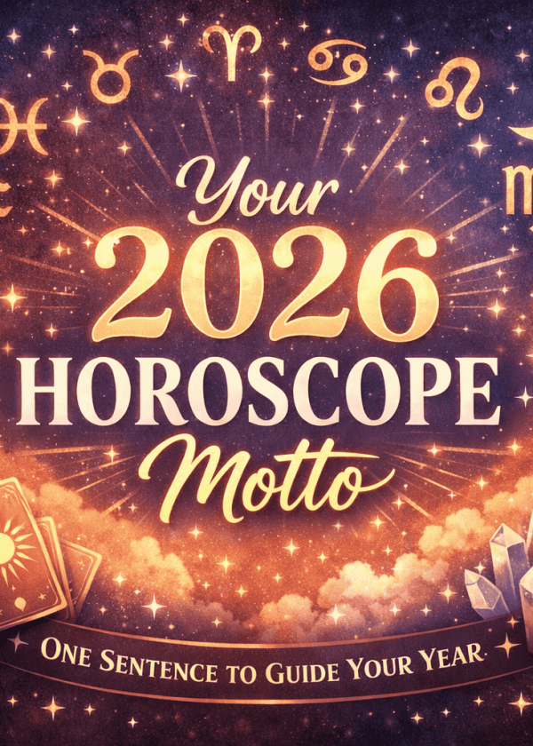 Your Zodiac Sign’s 2026 Motto: One Sentence to Guide You Through the Year